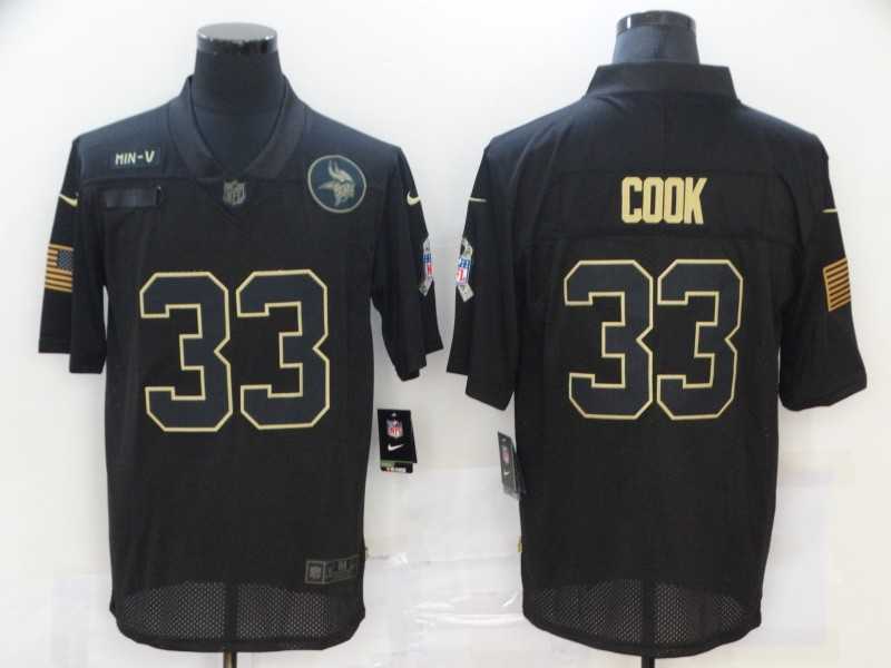 Nike Vikings 33 Dalvin Cook Black 2020 Salute To Service Limited Jersey,We sell and wholesale Nike Vikings 33 Dalvin Cook Black 2020 Salute To Service Limited Jersey on line form chian!